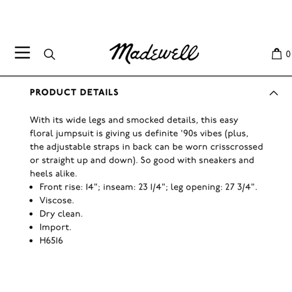 Madewell Jumpsuit - Picture 8 of 8